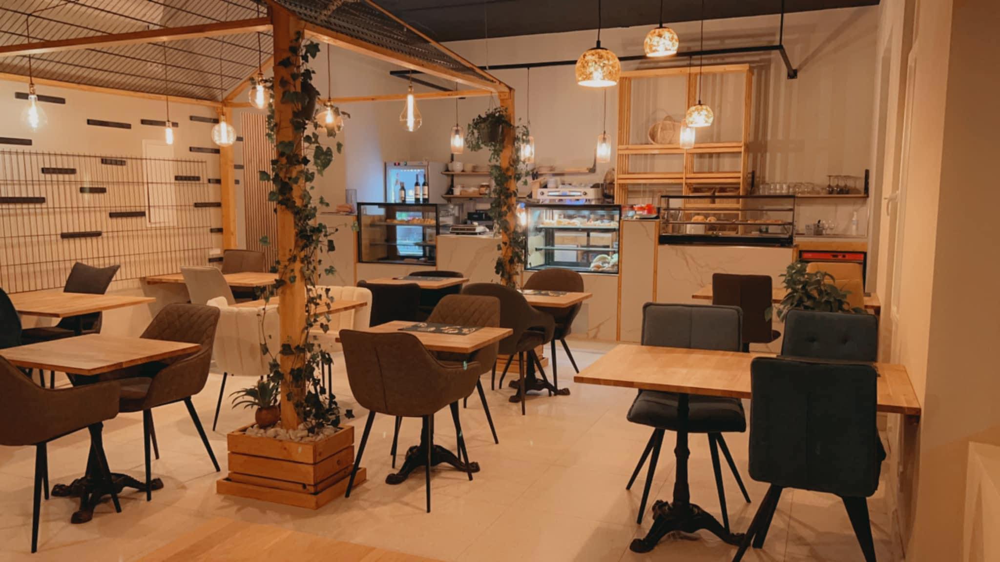 Aménagement Vida Doce salon de thé Livange Luxembourg